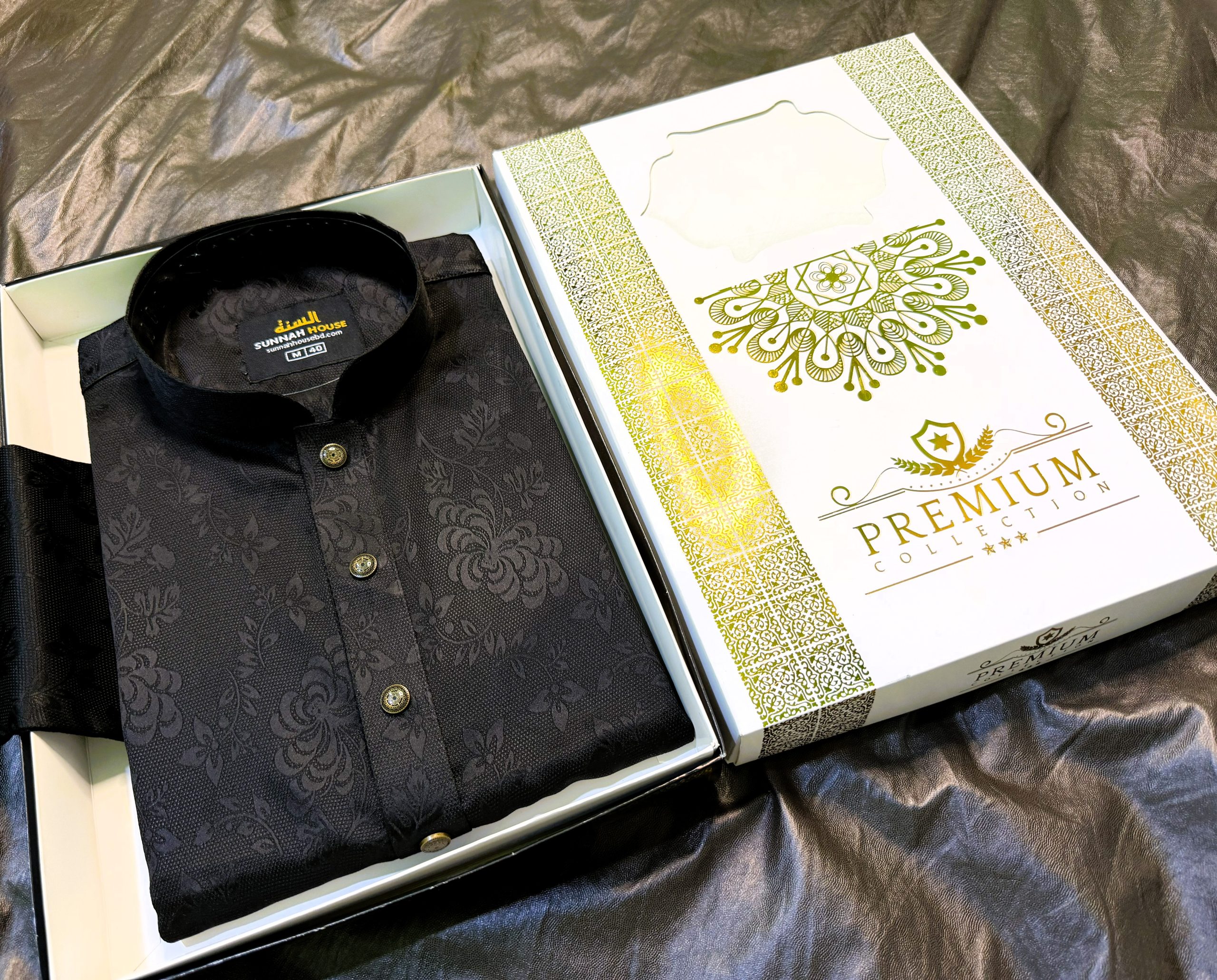 Luxury Panjabi, Code: 233 - Image 5